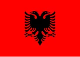 Flagge von Albanien