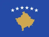 Flagge von Kosovo