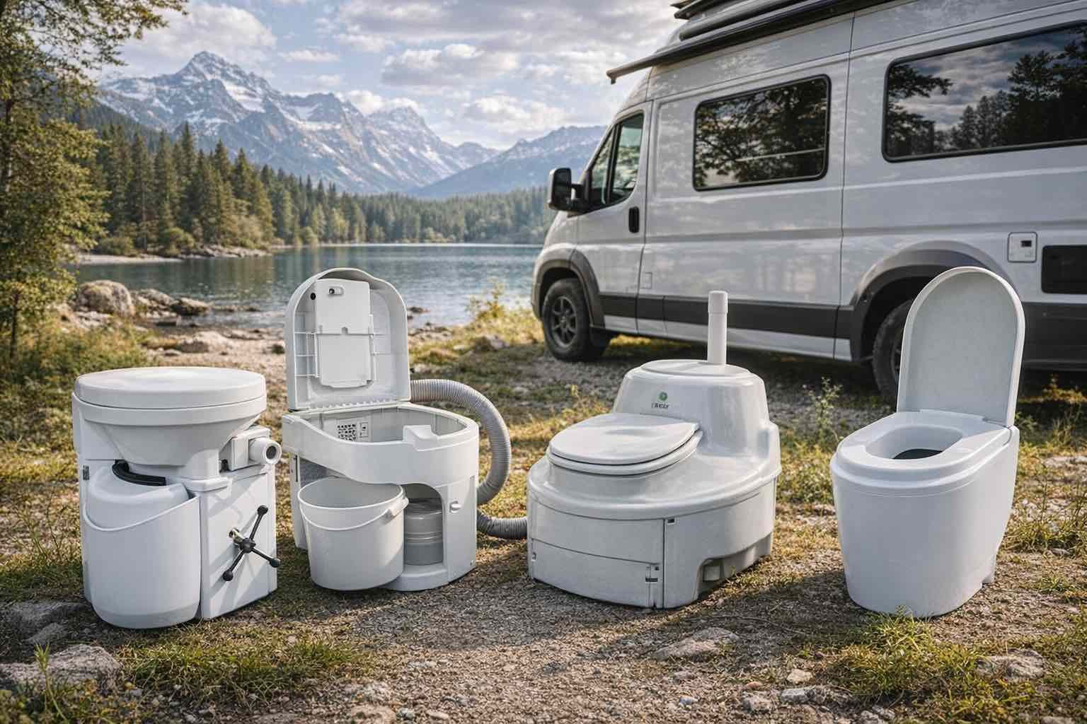 Cinderella incinerating toilet for RVs